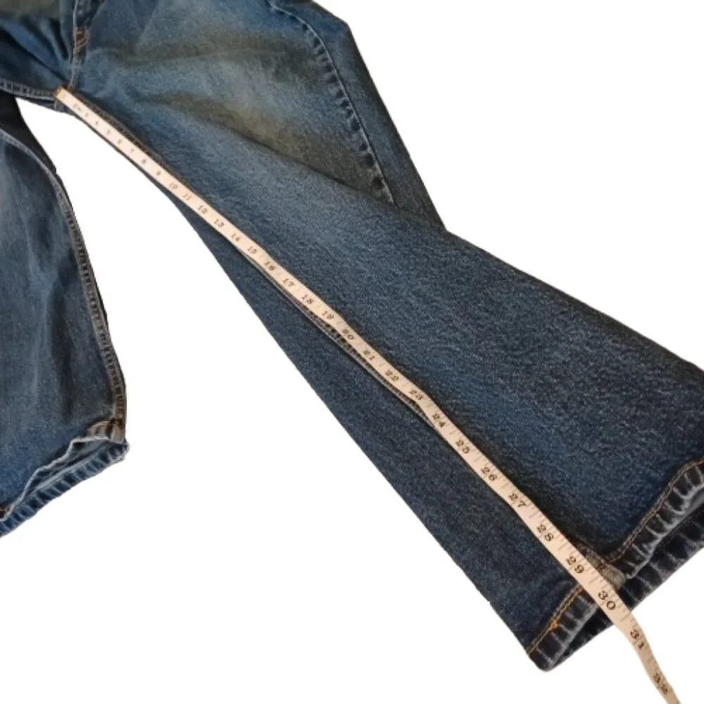 MEN'S LEVI'S BLUE JEANS 505 Straight Leg Medium Wash Denim Size 40W X 30L